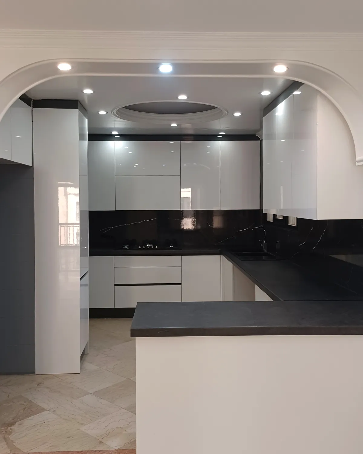 کابینت آشپزخانه مدرن پروژه پاسداران