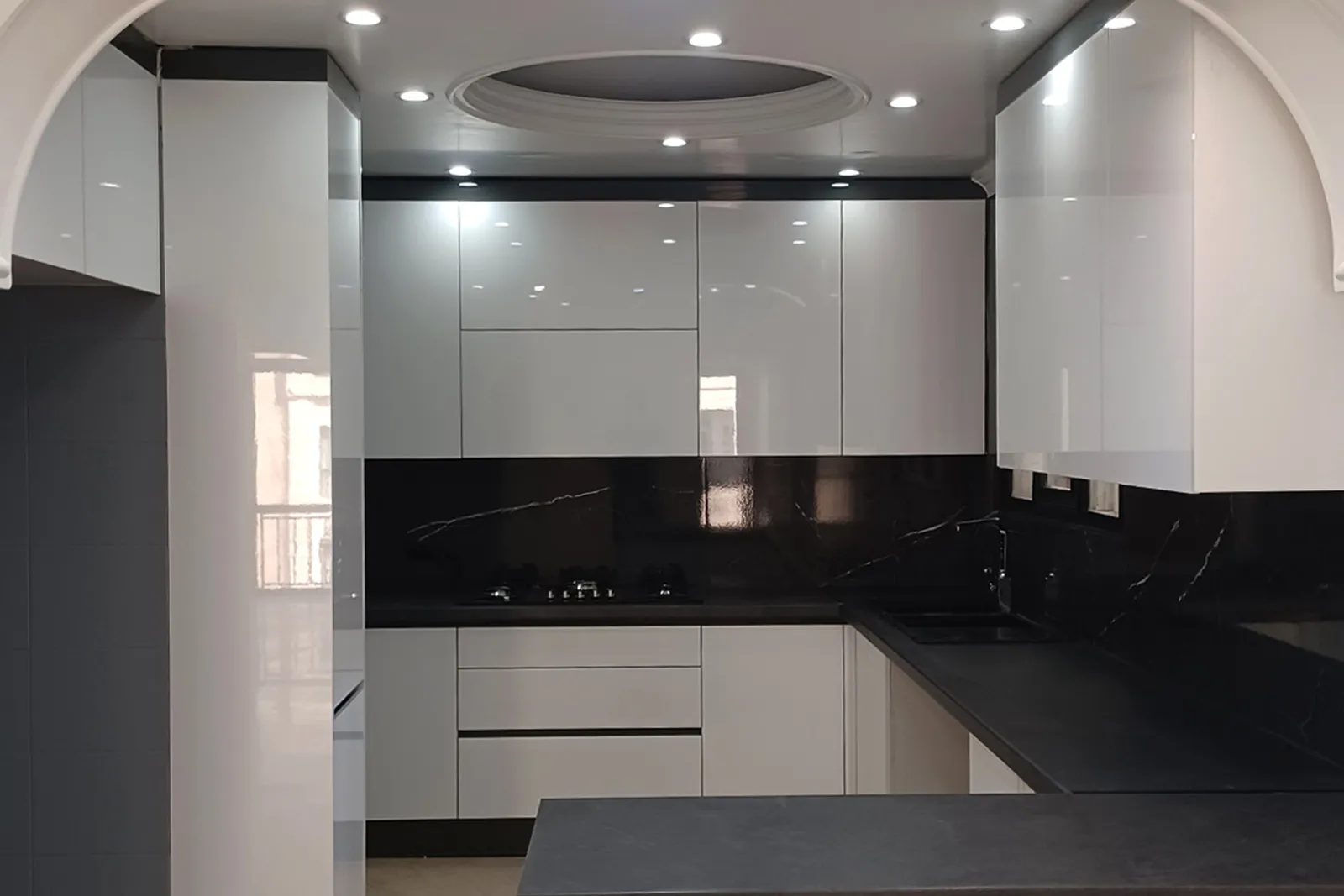  کابینت آشپزخانه مدرن پروژه پاسداران
